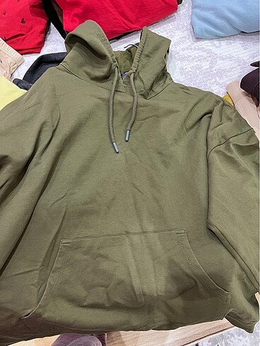 LCW kapüşonlu cepli sweathshirt 3 XL - Görsel 7