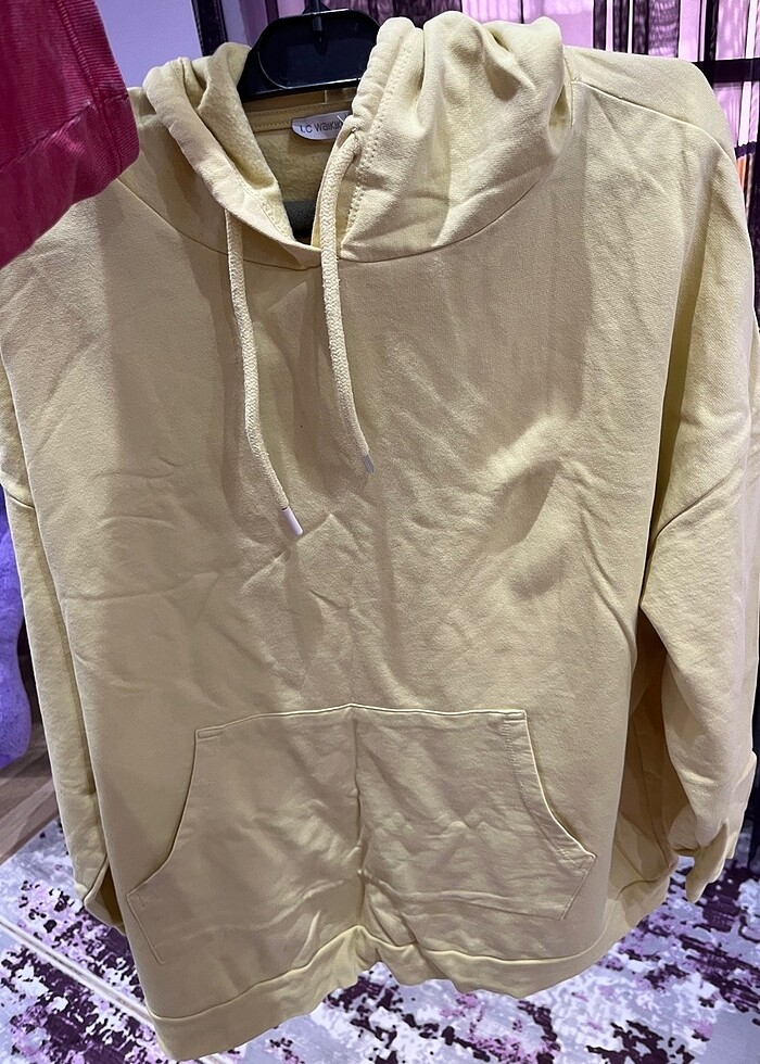 LCW kapüşonlu cepli sweathshirt 3 XL - Görsel 2