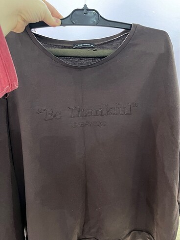 diğer Beden kahverengi Renk Trendyol Acı kahve sweatshirt