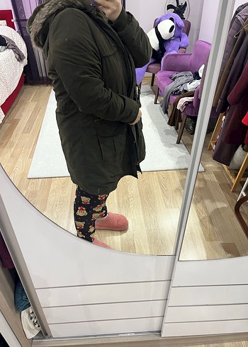 LCW HAKİ YEŞİLİ PARKA/MONT - Görsel 5