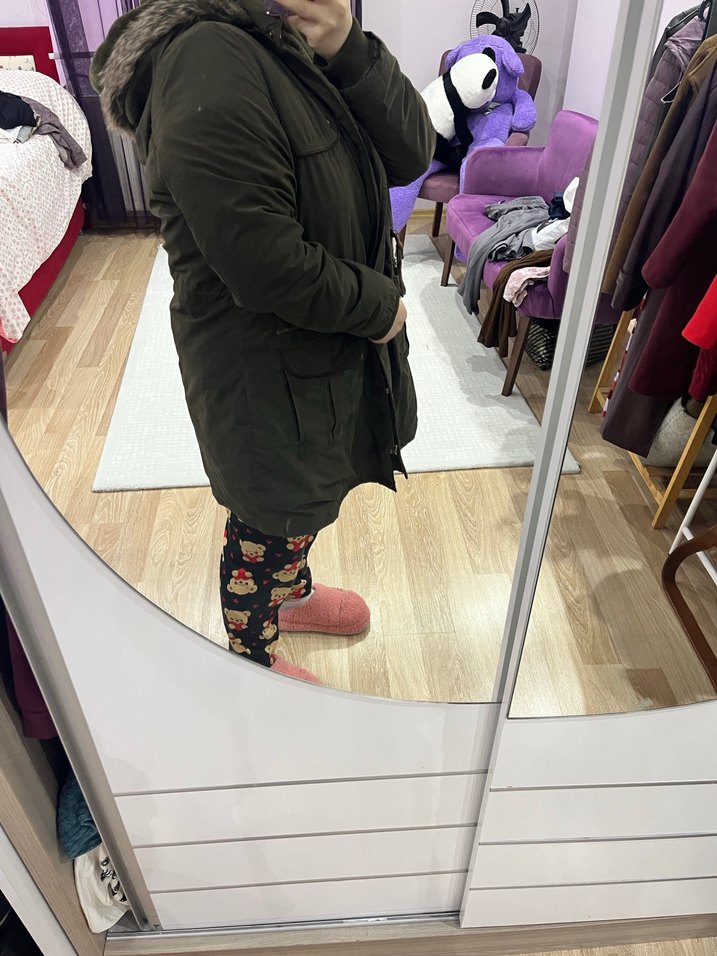 LCW HAKİ YEŞİLİ PARKA/MONT - Görsel 5