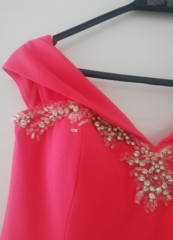 Taşlı Gece Elbisesi  - Görsel 4