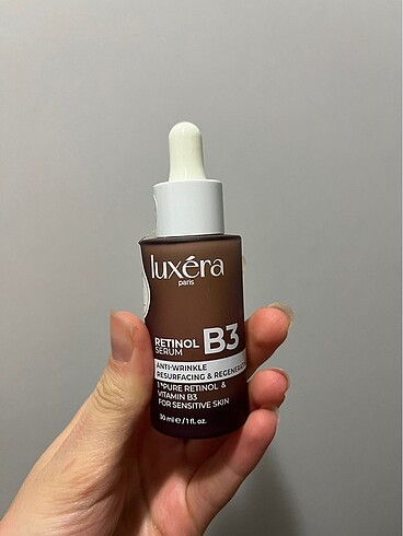 Luxera retinol serum