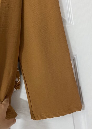 Uzun Kollu, Çiçek Desenli tesettür takım - Görsel 4