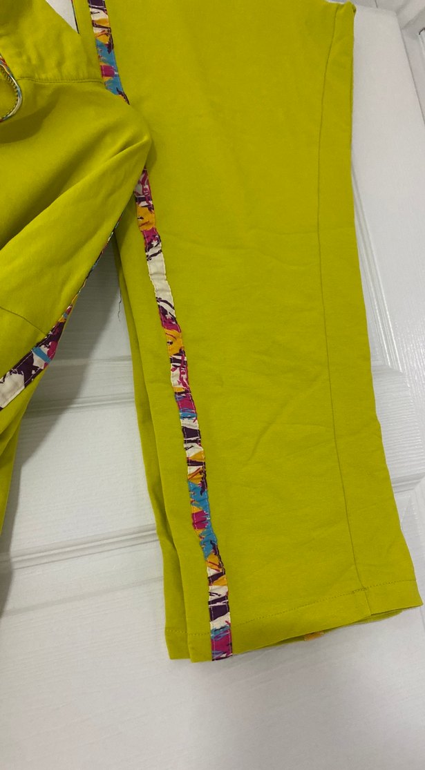 Sarı Fermuarlı Kadın Eşofman Takımı - Görsel 4