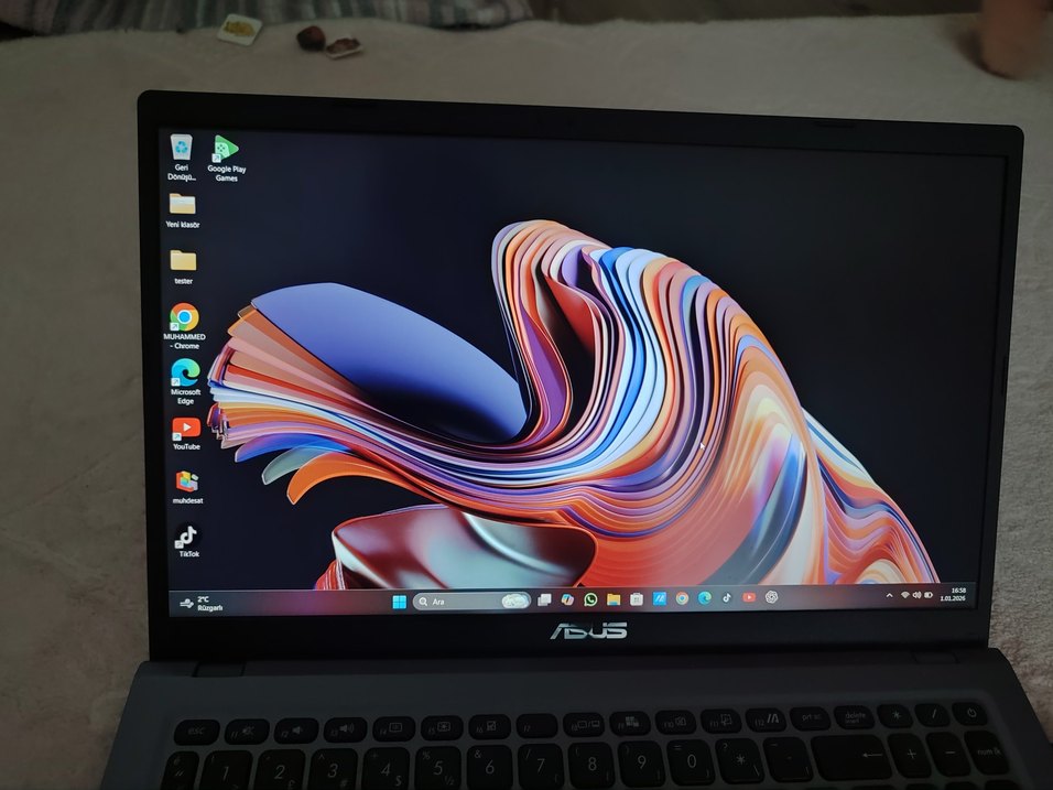 Asus notebook bilgisayar tertemiz - Görsel 2