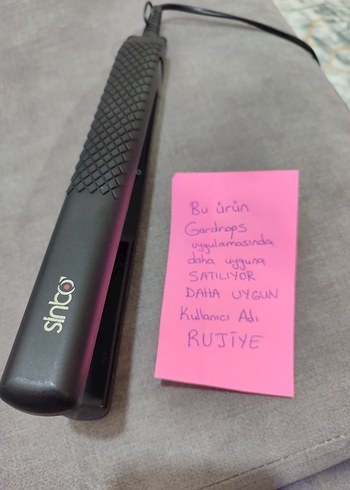 Sinbo Siyah Saç Düzleştirici - Görsel 4