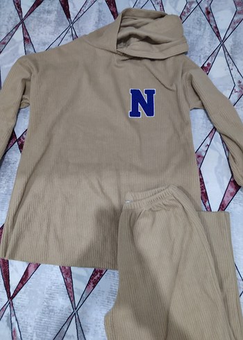 Kahverengi Kadın Triko Takım - Görsel 2