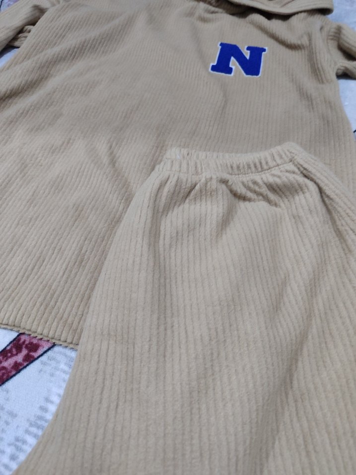 Kahverengi Kadın Triko Takım - Görsel 3