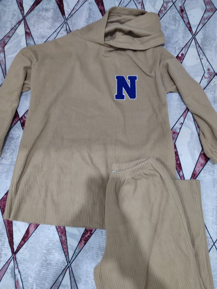 Kahverengi Kadın Triko Takım - Görsel 2