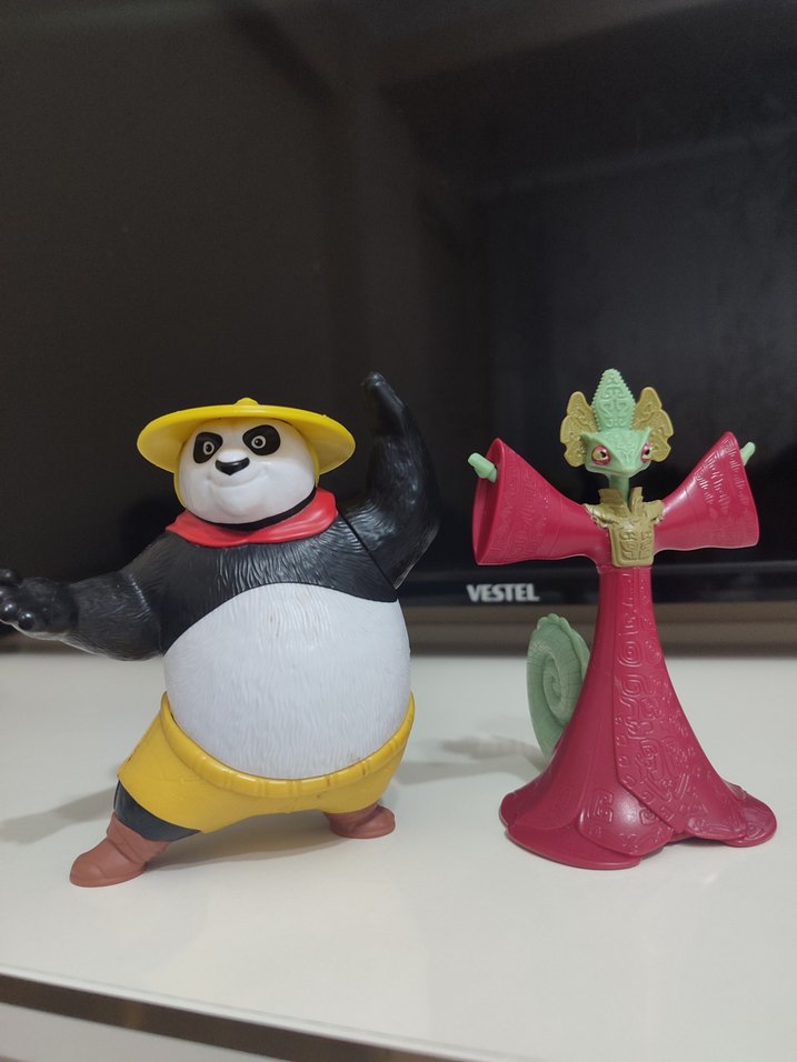 Kung fu Panda Renkli Aksiyon Figürleri Seti - Görsel 4