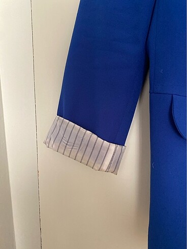 Zara Mavi Blazer Ceket