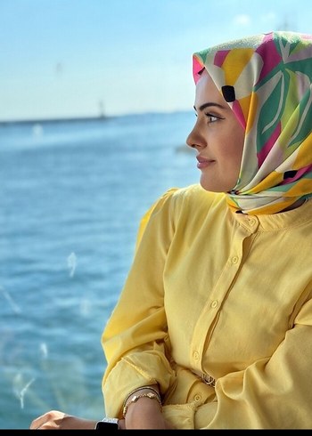 Trendyol & Milla Sarı Bağcıklı Uzun Kollu Bohem Tunik