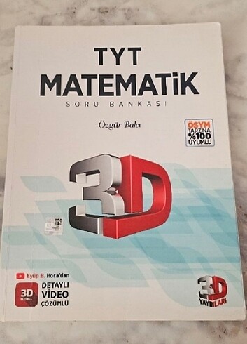 3D Yayınları TYT Matematik Soru Bankası