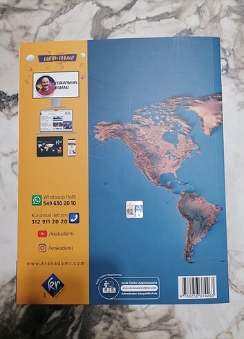  Coğrafyanın kodları dünya haritaları çalışma kitabı