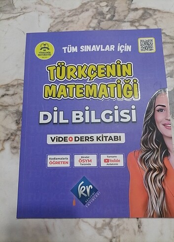 KR Akademi Türkçenin Matematiği Dil Bilgisi Video Ders Kitabı