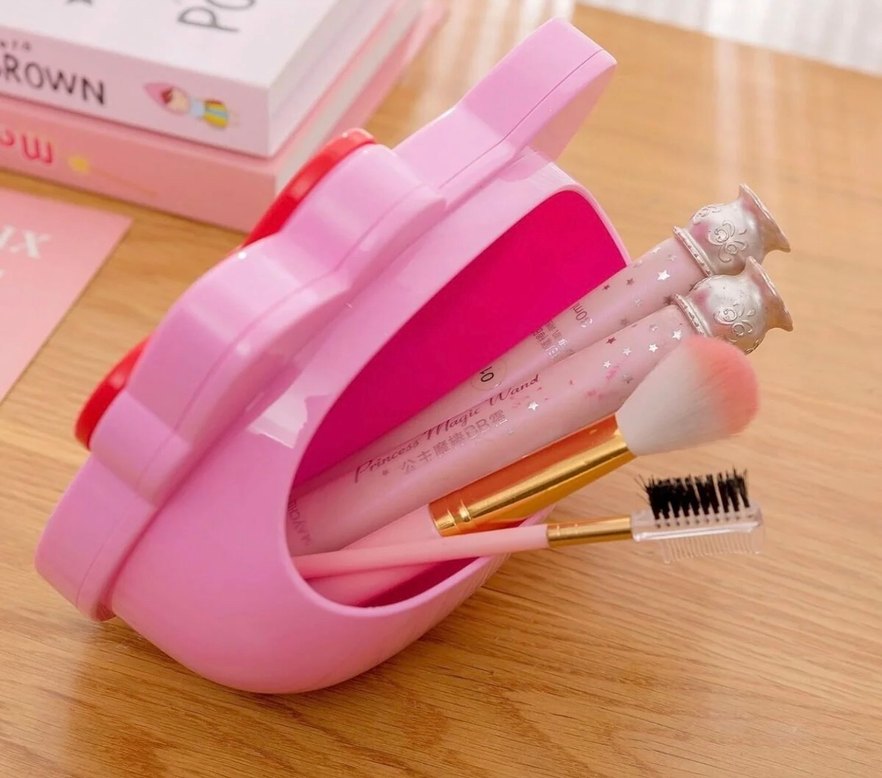 Pembe Kedi Figürlü Dekoratif Ayna - Görsel 2