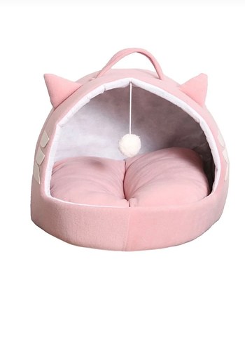 Kedi yatağı oyunlu - Görsel 2