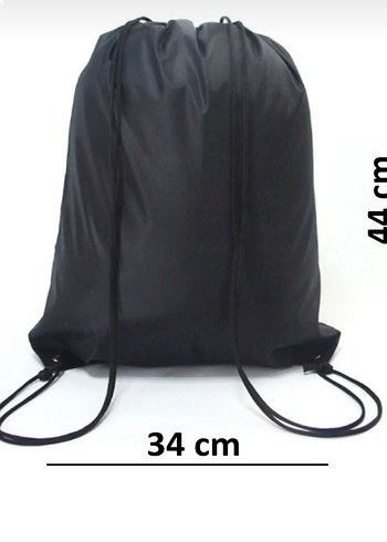 Siyah Spor Çantası - Görsel 3