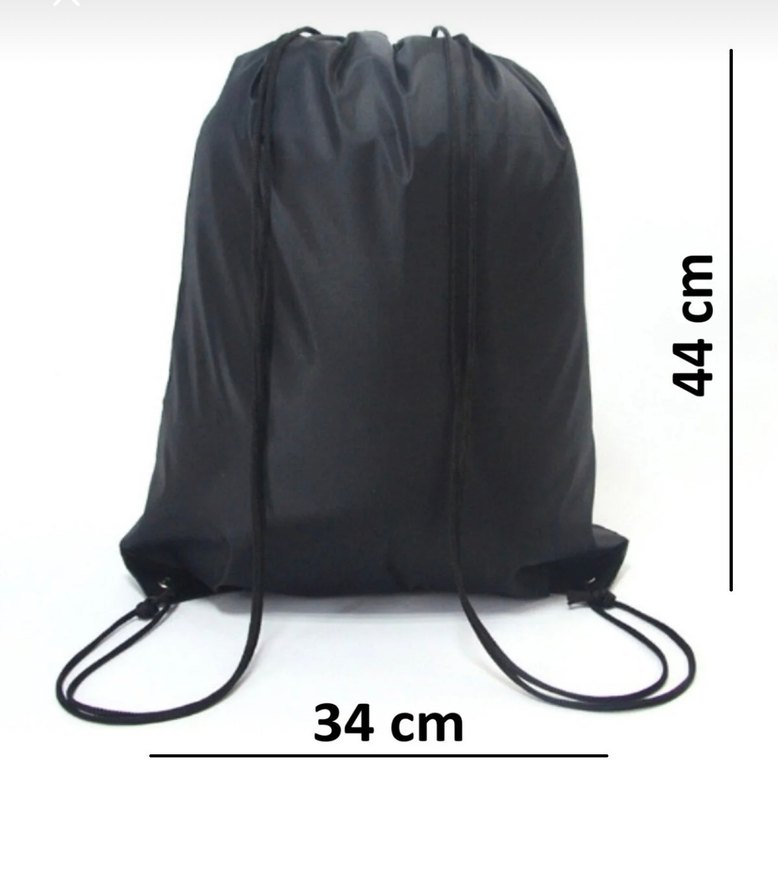 Siyah Spor Çantası - Görsel 3