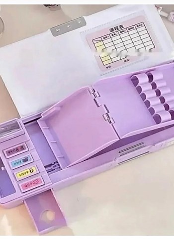 Pastel Mor Çocuk Okul Çantası - Görsel 3