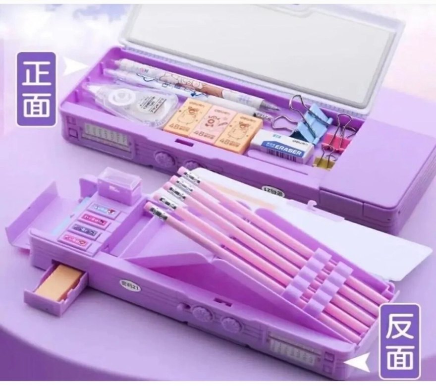 Pastel Mor Çocuk Okul Çantası - Görsel 5