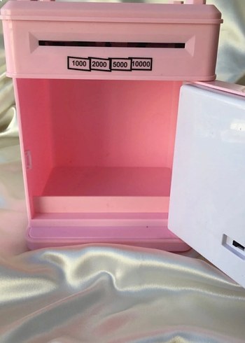 Pembe Renkli Eğitici Oyuncak Kumbara - Görsel 2