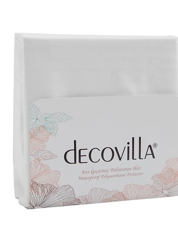 Beyaz Yatak Koruyucu Çarşaf - Görsel 3