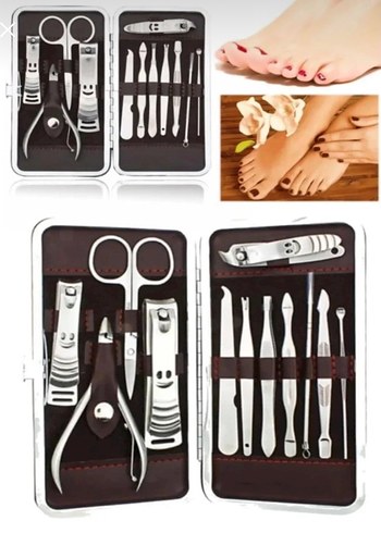Kahverengi Manikür ve Pedikür Seti - Görsel 2