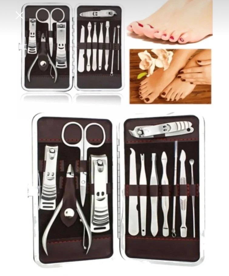 Kahverengi Manikür ve Pedikür Seti - Görsel 2