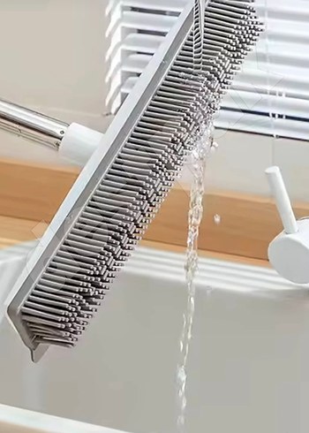 Gri Vakumlu Temizlik Fırçası - Görsel 5