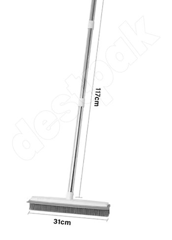 Gri Vakumlu Temizlik Fırçası - Görsel 3