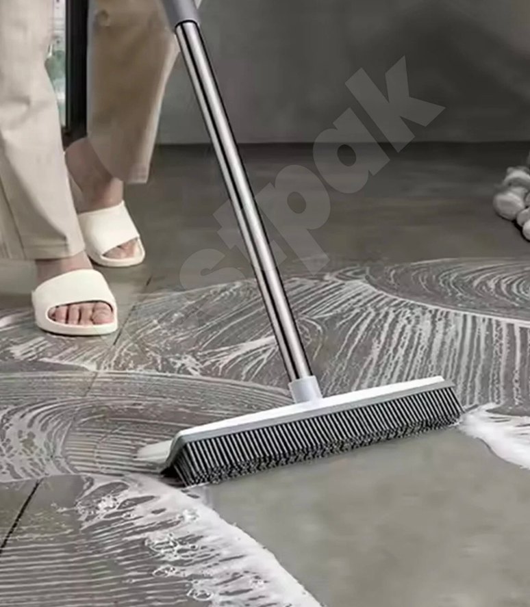 Gri Vakumlu Temizlik Fırçası - Görsel 2