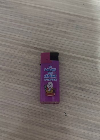 Renkli Mor Çakmak - PARAMT GENEMS Yazılı