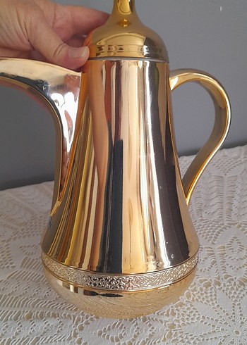 Altın Renkli Çaydanlık,yada termos(mikadır) - Görsel 6