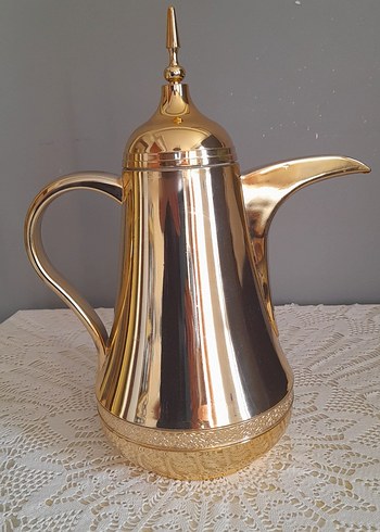 Altın Renkli Çaydanlık,yada termos(mikadır) - Görsel 2