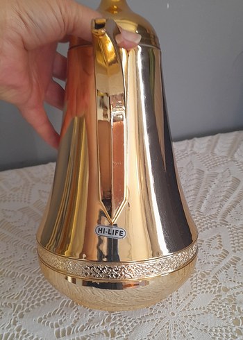 Altın Renkli Çaydanlık,yada termos(mikadır) - Görsel 5