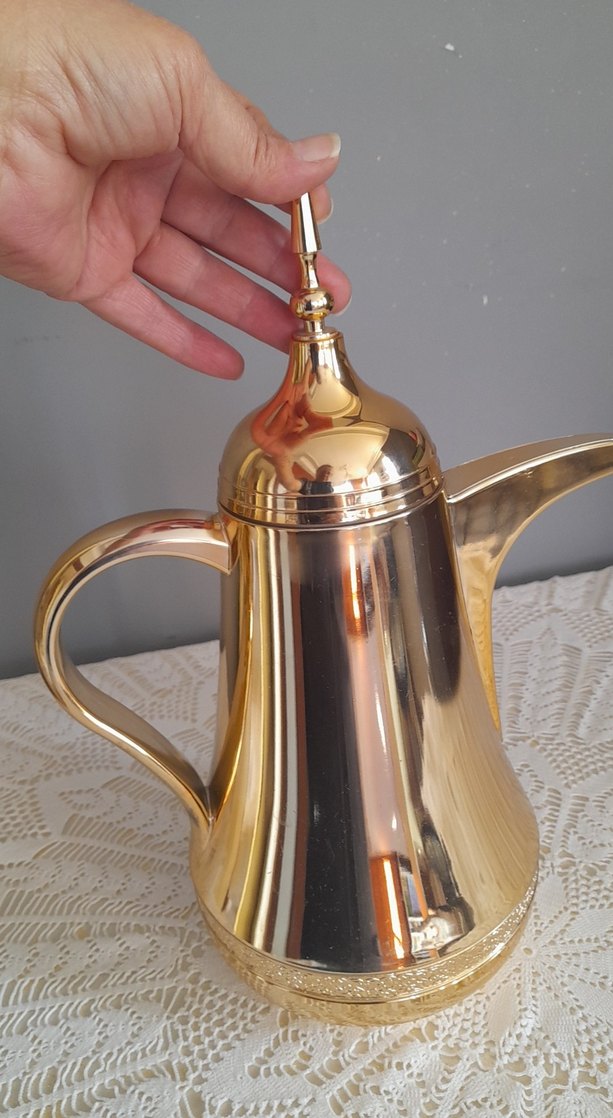 Altın Renkli Çaydanlık,yada termos(mikadır) - Görsel 4