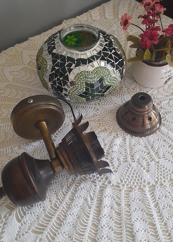 Mozaik Desenli Duvar Lambası(aplik) - Görsel 4