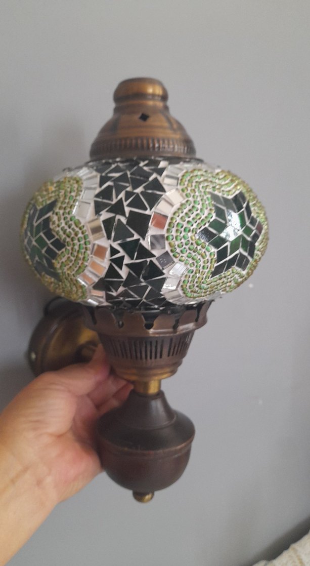 Mozaik Desenli Duvar Lambası(aplik) - Görsel 3