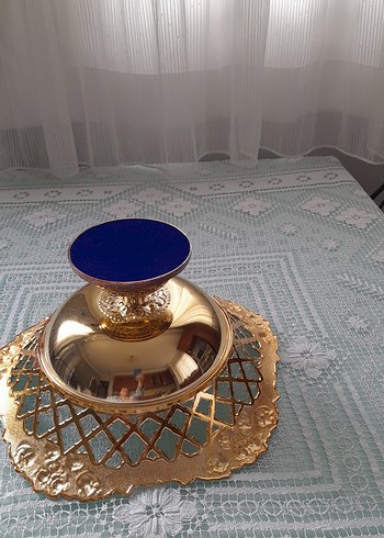 Parlak Altın Renkli Dekoratif gondol - Görsel 3