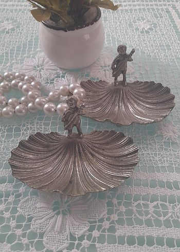 Deniz Kabuğu formunda sunumluk(2li) - Görsel 4