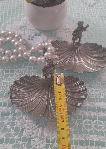 Deniz Kabuğu formunda sunumluk(2li) - Görsel 6