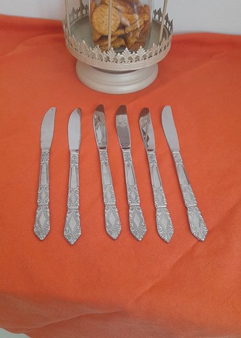 Parlak Desenli 6'lı Bıçak Seti - Görsel 2