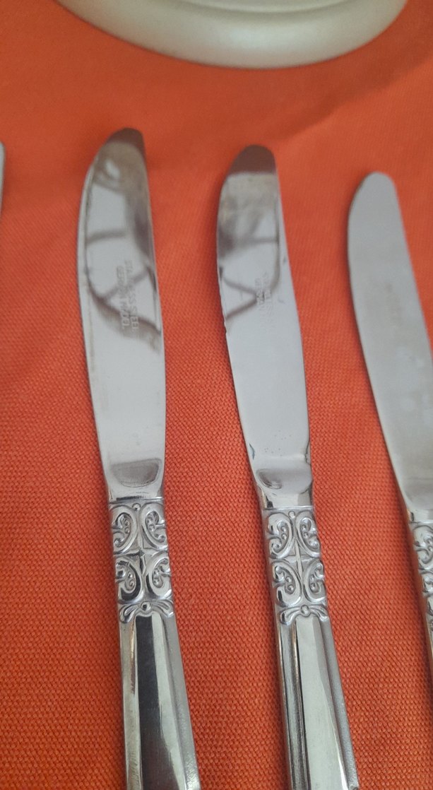 Parlak Desenli 6'lı Bıçak Seti - Görsel 3