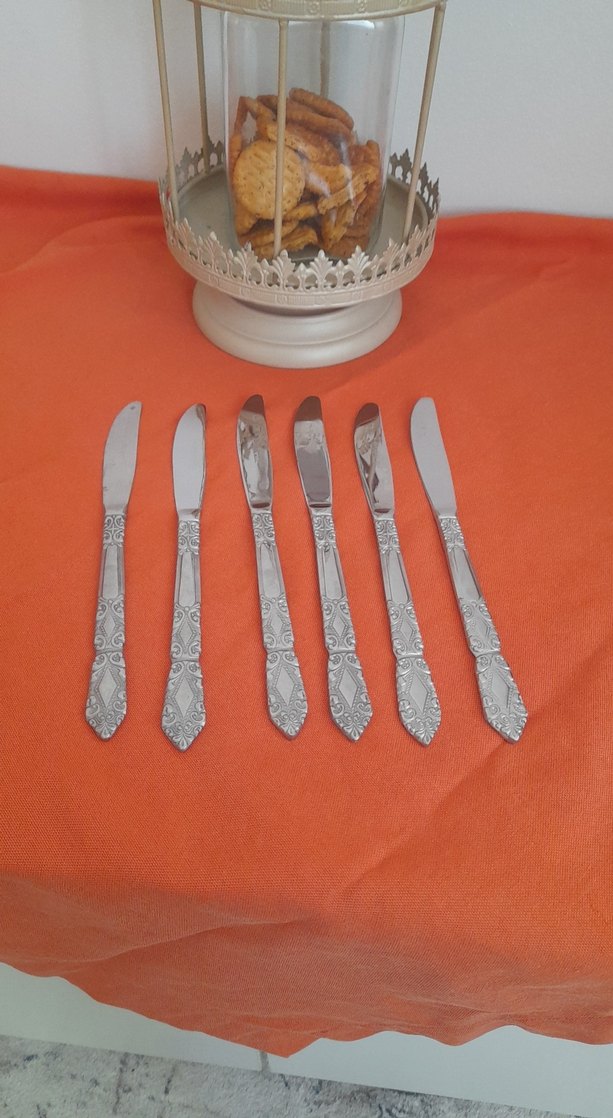 Parlak Desenli 6'lı Bıçak Seti - Görsel 2