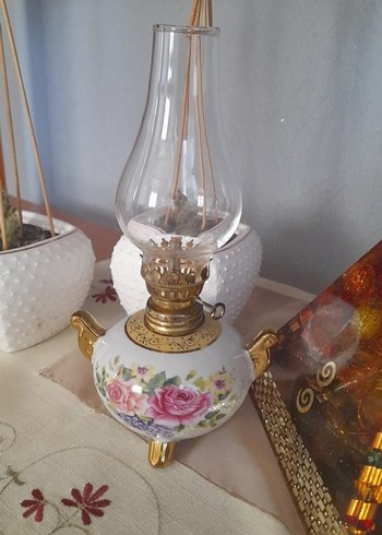 Beden kahverengi Renk Kupa Seti ve gaz lambasi
