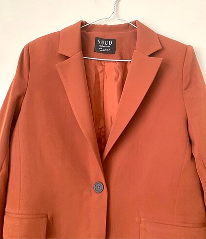 Suud Collection Kiremit oversized uzun ceket