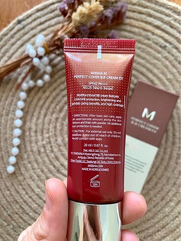 Missha Missha BB kapatıcı 20ml No:25