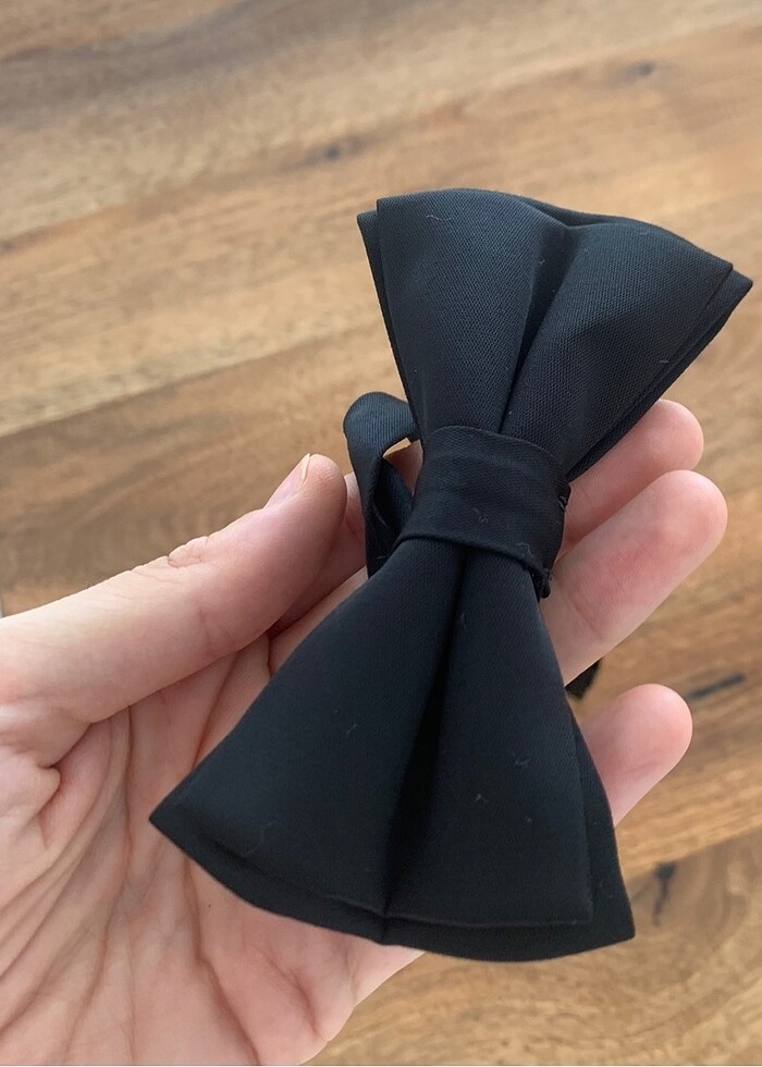 Karaca papyon damatlık aksesuar kuşak yaka - Görsel 2